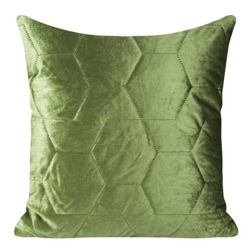 Poszewka dekoracyjna velvet Isla 45x45 oliwkowa