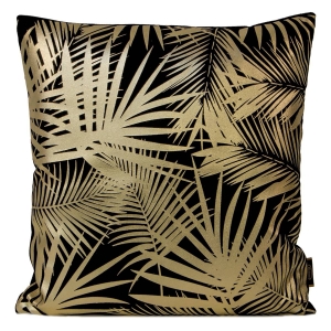 Poszewka dekoracyjna velvet 45x45 Blink czarno złota