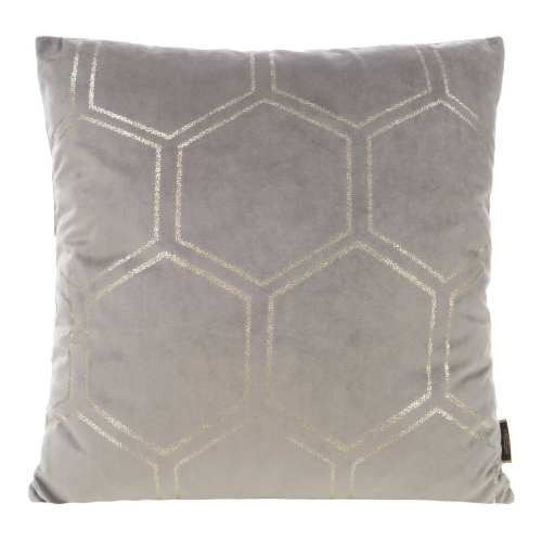 Poszewka dekoracyjna velvet Blink 45x45 srebrna