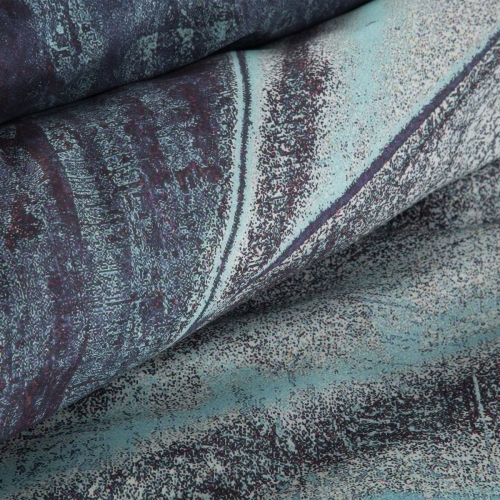 Pościel z naturalnej tkaniny Tencel popielato niebieska 160x200 Premium Eurofirany