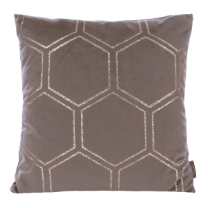 Poszewka dekoracyjna velvet Blink 45x45 kawowa