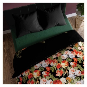 Komplet pościeli z bawełny satynowej 160x200 Tulipas