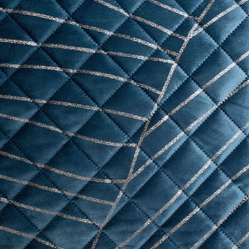 Narzuta Musa 170x210 granatowo złota