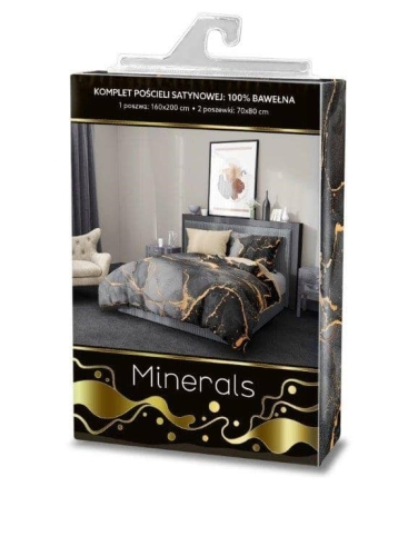Pościel satyna bawełniana Minerals 220x200
