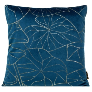 Poszewka dekoracyjna velvet Blink 45x45 granatowa