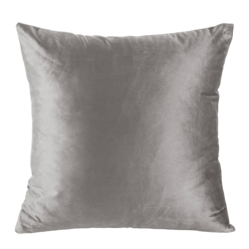 Poszewka dekoracyjna velvet 40x40 stalowa