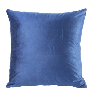 Poszewka dekoracyjna velvet 40x40 granatowa