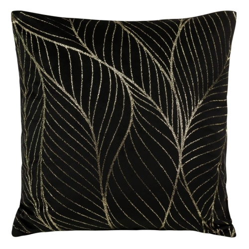 Poszewka dekoracyjna velvet 45x45 czarna