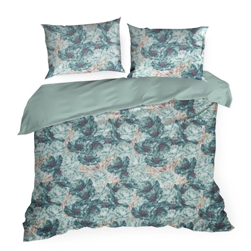 Ekskluzywna pościel Terra Collection w kwiaty 160x200 Avinion