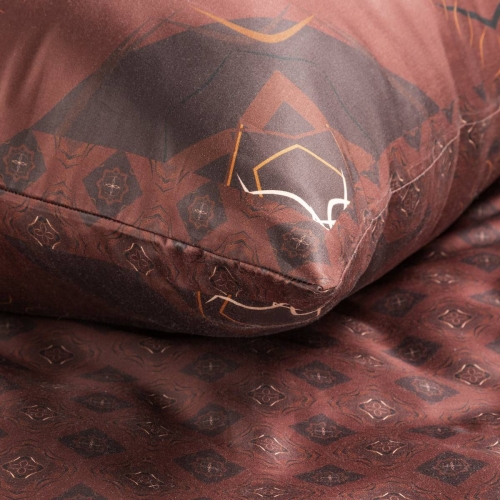 Ekskluzywna pościel Terra Collection bordowa 160x200 Morocco