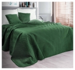 Narzuta Sofia 230x260 ciemno zielona