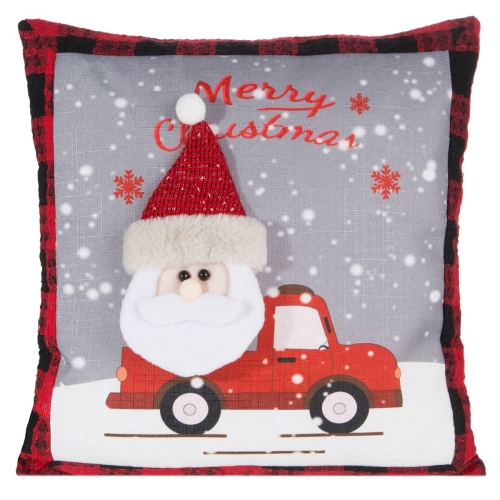 Poszewka dekoracyjna świąteczna 45x45 Santa