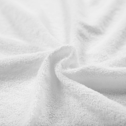 Prześcieradło 60x120 frotte z gumką w kolorze białym