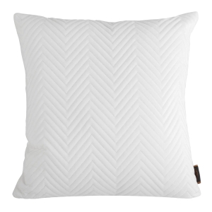 Poszewka dekoracyjna velvet Sofia 45x45 biała