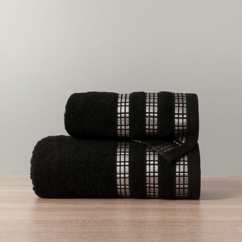 Ręcznik 70x140 Luxury czarny
