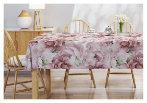 Obrus 140x280 Peonie