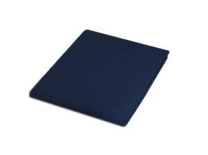 Prześcieradło 200x220 satynowe w kolorze ciemny granat
