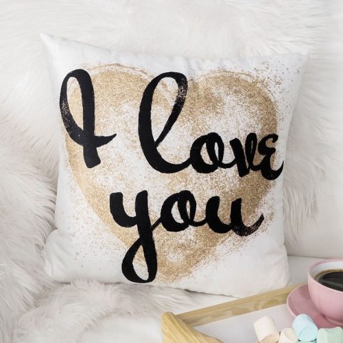 Poszewka 40x40 I Love You