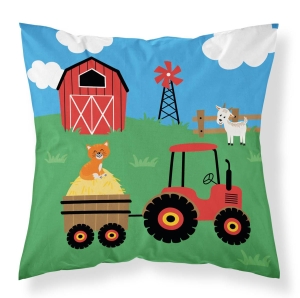 Poszewka dziecięca 40x40 Wiejska Farma
