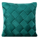 Poszewka velvet ciemno miętowa 45x45 Sonia