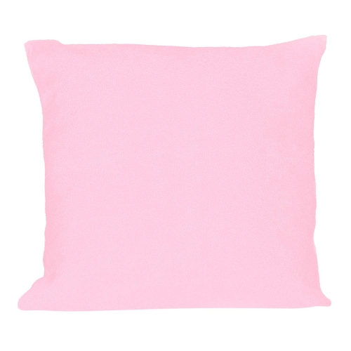 Poszewka frotte 40x40 kolor różowy