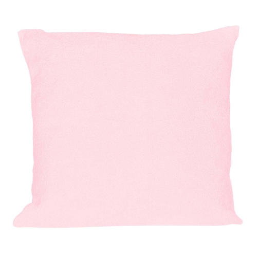 Poszewka frotte 40x40 kolor jasno różowy