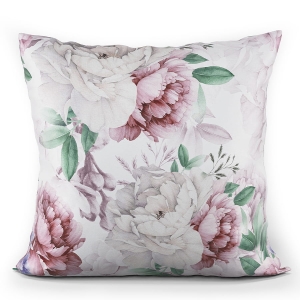 Poszewka velvet 40x40 Peonia