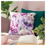 Poszewka velvet fioletowa 40x40 Wera