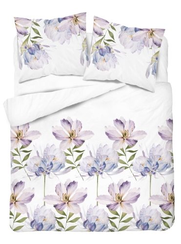 Pościel satyna bawełniana biała Home Satin 220x200 w magnolie