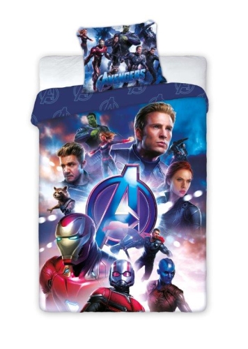 Pościel bawełniana Avengers 140x200