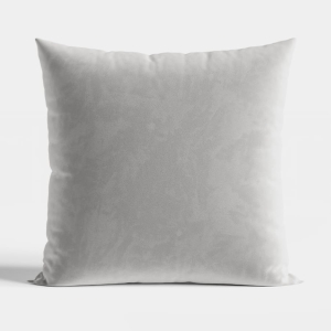 Poszewka velvet 40x40 szara