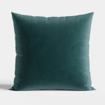 Poszewka velvet 40x40 ciemno turkusowa