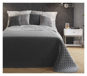 Narzuta Silena 170x210 ciemno szara