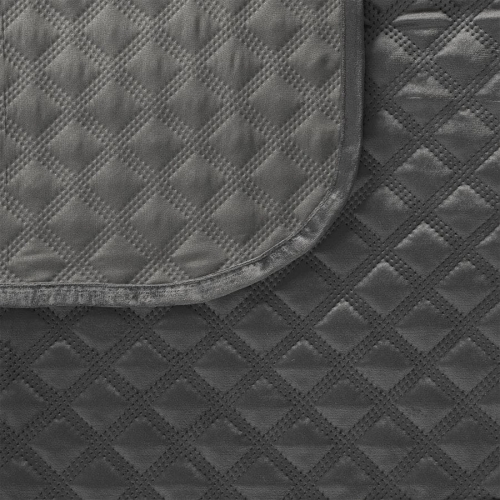 Narzuta Silena 170x210 ciemno szara