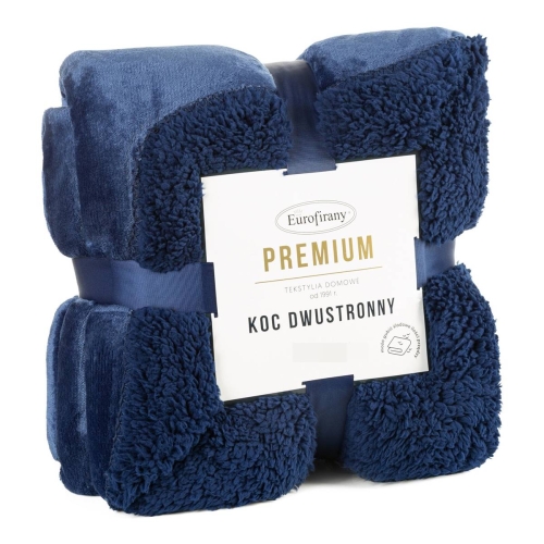 Koc Tedy 70x160 granatowy