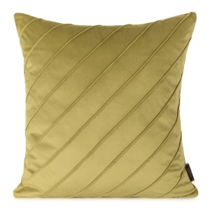 Poszewka velvet Nala 45x45 musztardowa