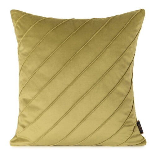 Poszewka velvet Nala 45x45 musztardowa