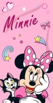 Ręcznik bawełniany dziecięcy licencyjny 70x140 Minnie
