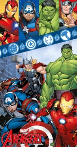 Ręcznik bawełniany dziecięcy licencyjny 70x140 Avengers