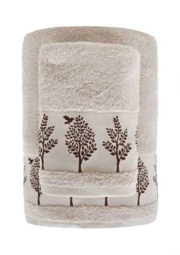 Ręcznik bawełniany 70x140 Terra beżowy