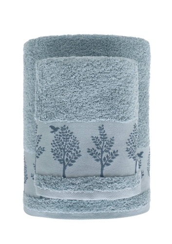 Ręcznik bawełniany 70x140 Terra jasnoniebieski 