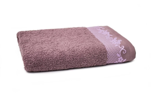 Ręcznik bawełniany fioletowy lawendowy 70x140 Bjork