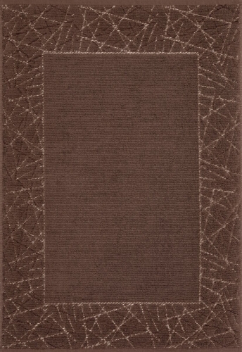 Dywanik łazienkowy brązowy 50x70 Nika