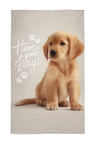 Ręcznik bawełniany dziecięcy 30x50 Golden Retriever