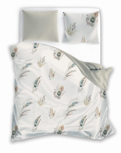 Pościel bawełniana Boho 220x200 w pióra