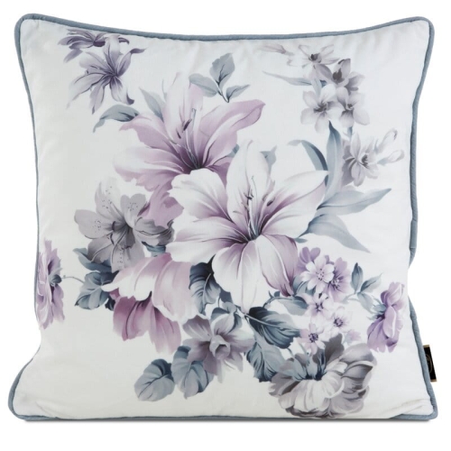 Poszewka dekoracyjna velvet 45x45 Kwiaty 