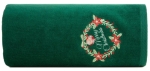 Świąteczny zielony ręcznik 50x90 Merry Christmas