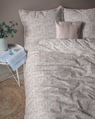 Pościel z perkalu 220x200 drobne kwiaty Lame Percale