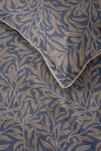 Pościel z perkalu 160x200 liście Lame Percale