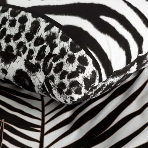 Ekskluzywna pościel z makosatyny 220x200 Zebra Eva Minge